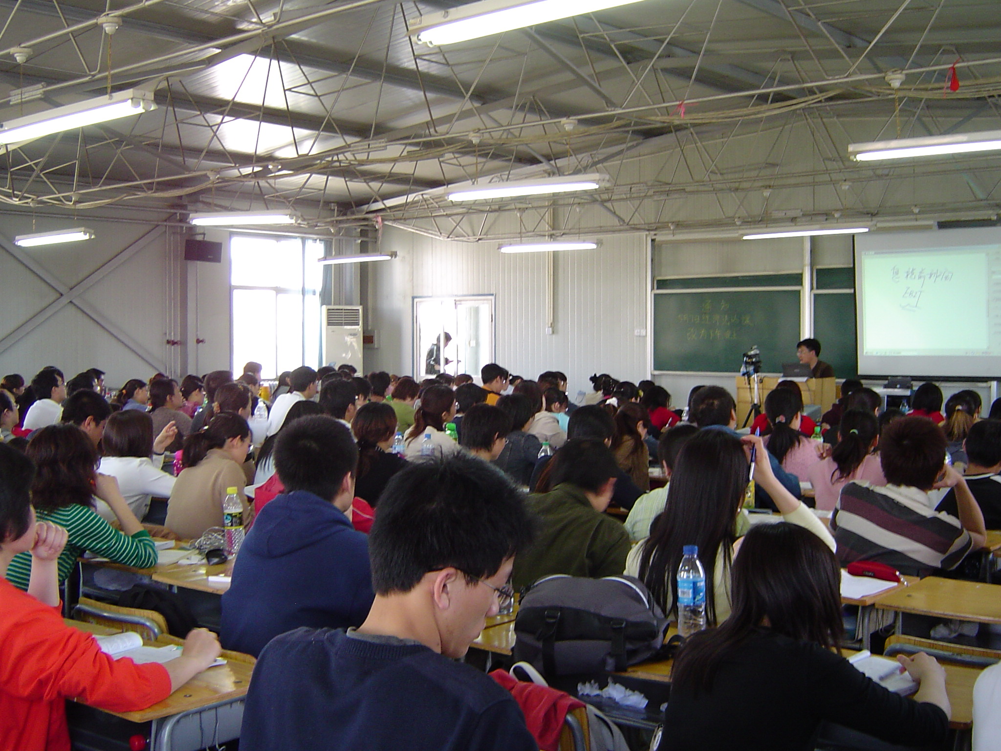2005年4月24日科教园注会田明财务管理授课现场(1)
